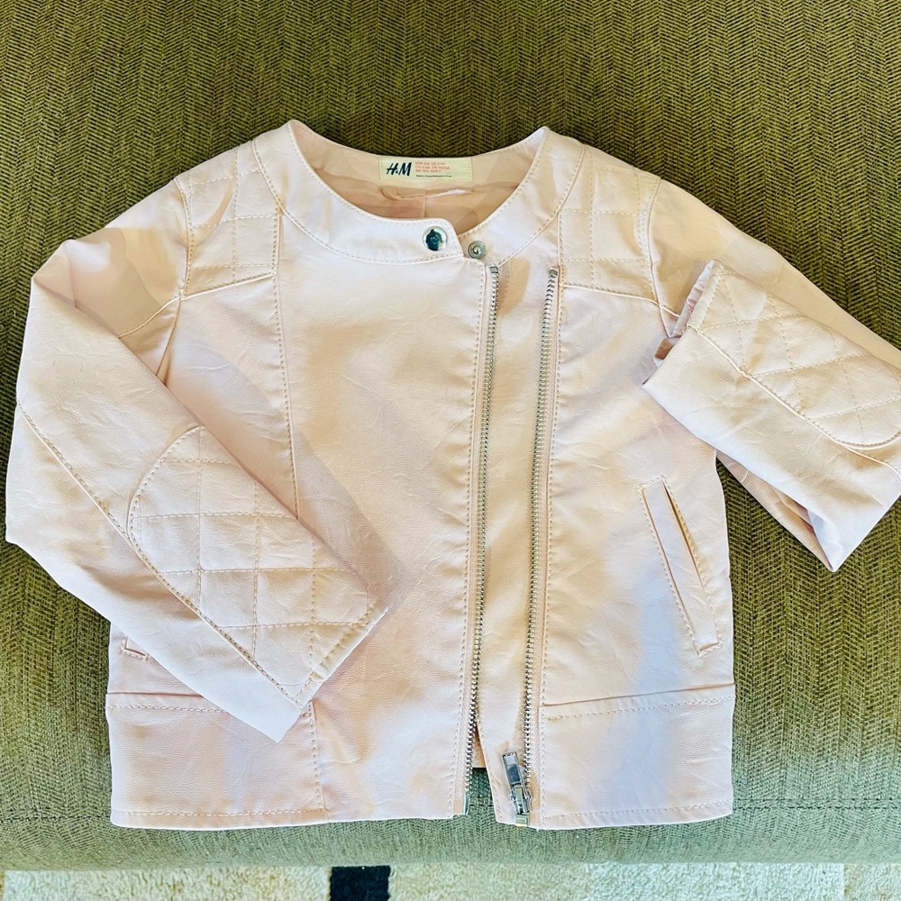 H&M girl’s biker jacket